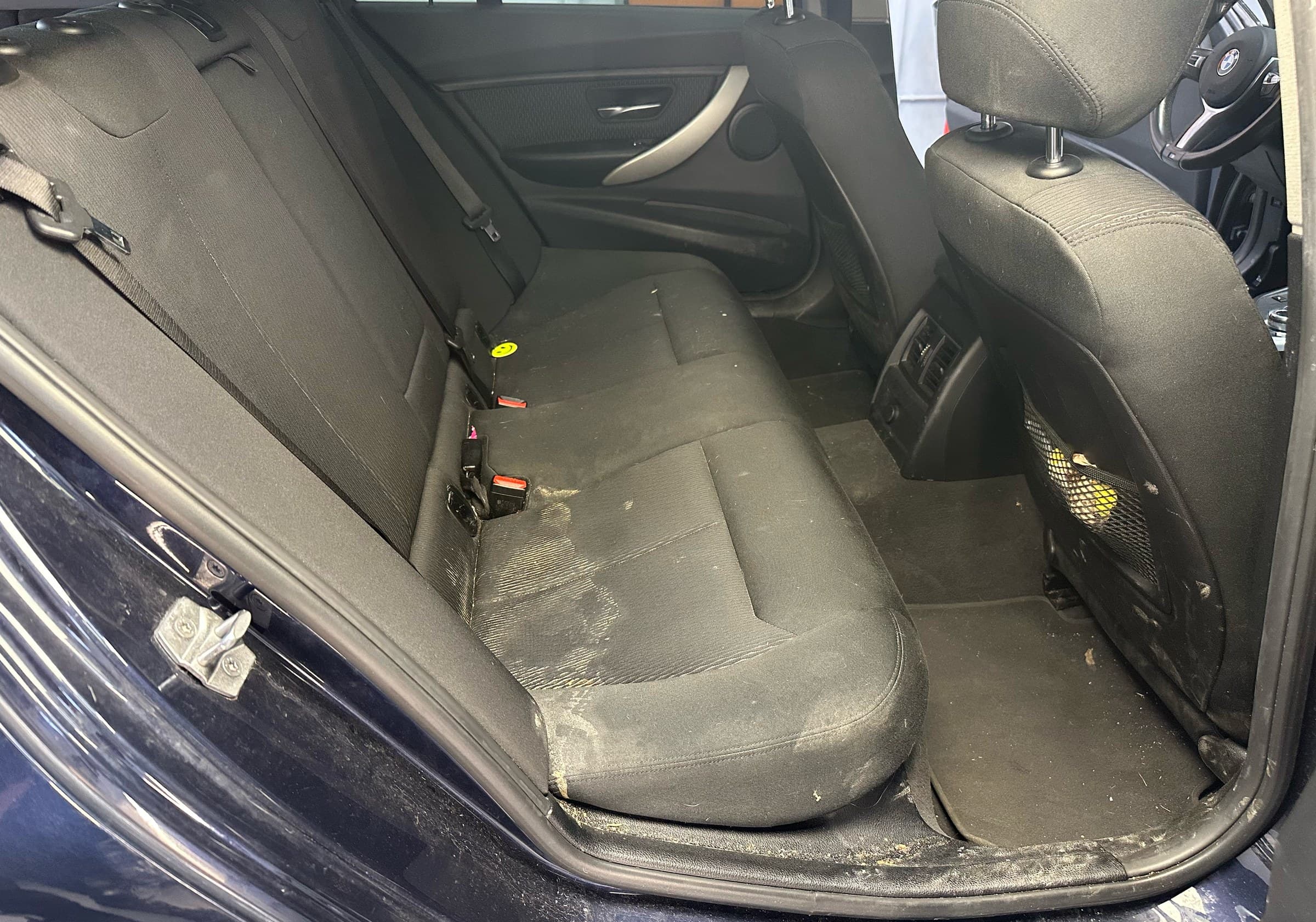 Stav interiéru před čištěním